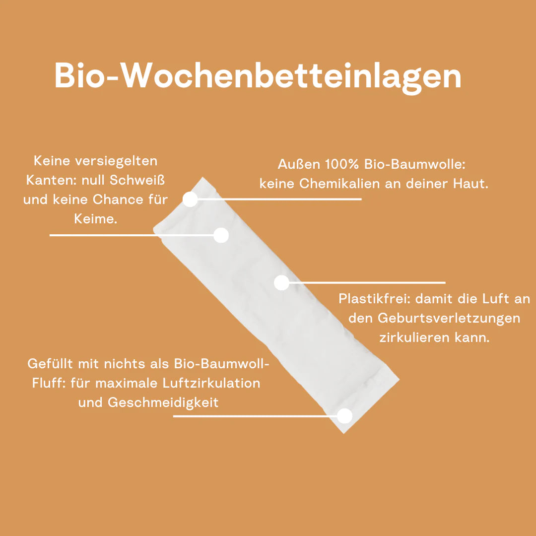 30 Bio-Wochenbetteinlagen