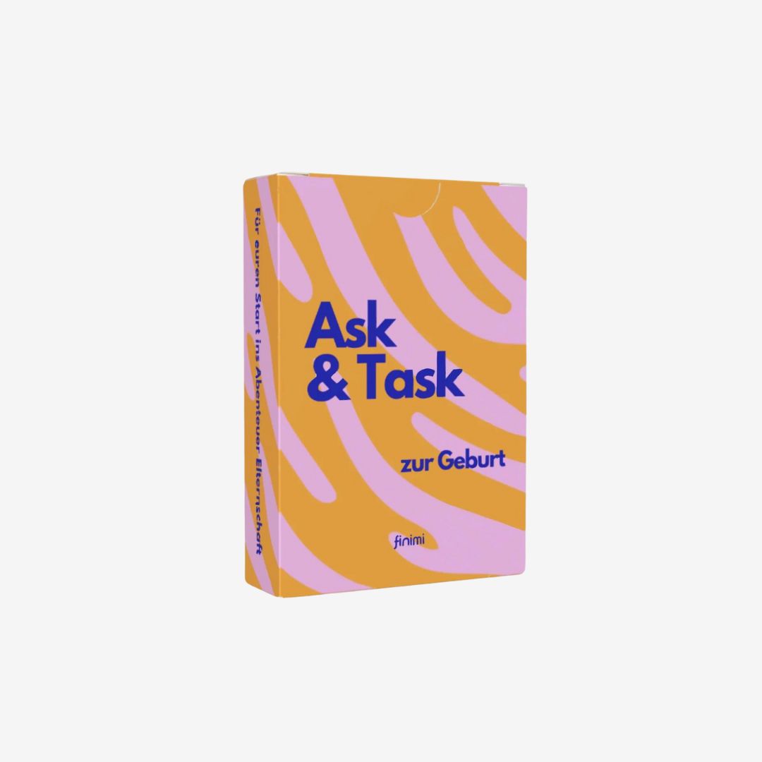 Ask & Task Kartenset zur Geburt
