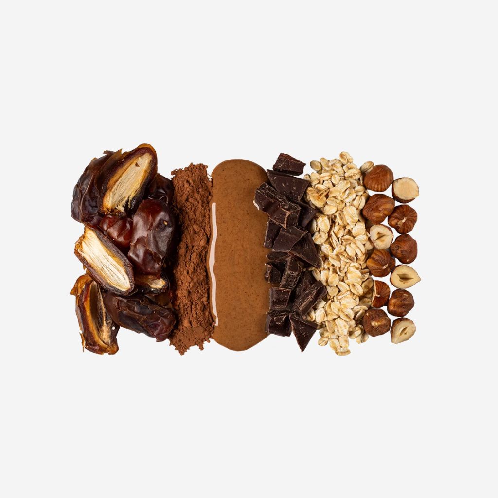 Brownie-Haselnuss Riegel