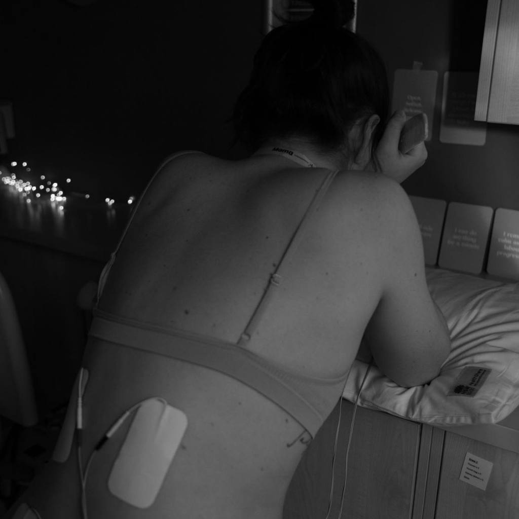 Reflexzonenkamm für die Geburt