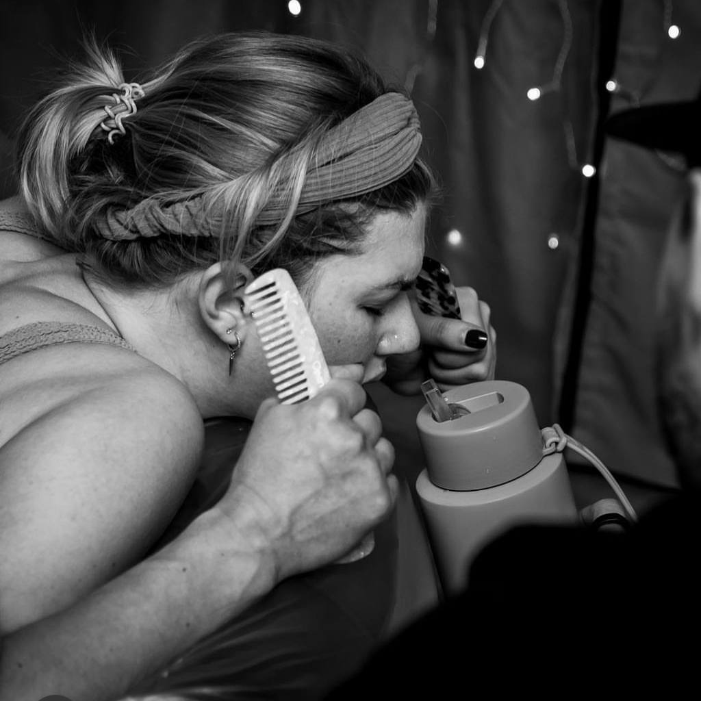 Reflexzonenkamm für die Geburt