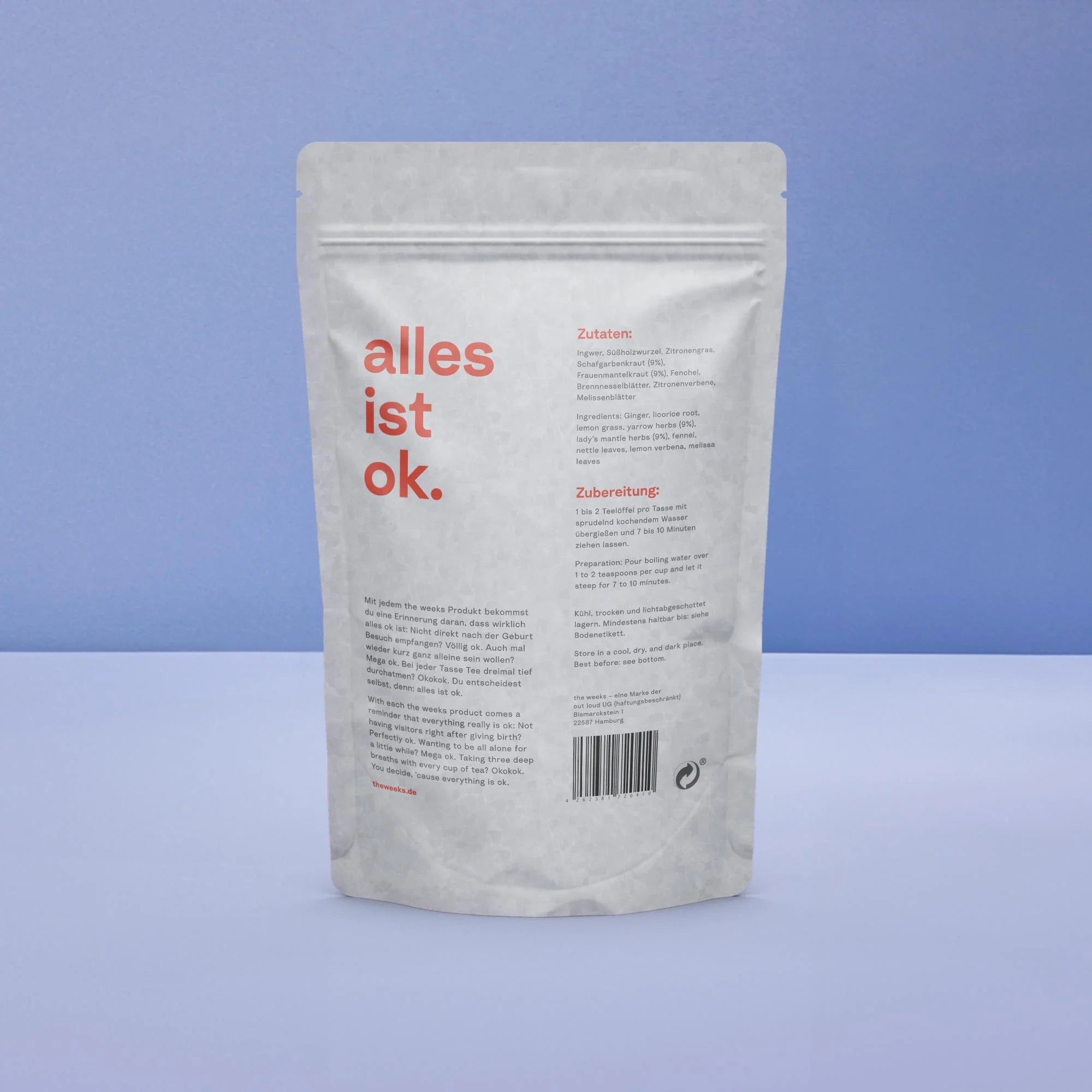 Teemischung WILD WEEKS