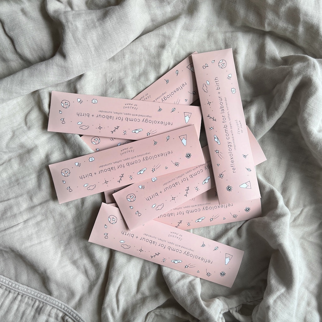 Reflexzonenkamm für die Geburt