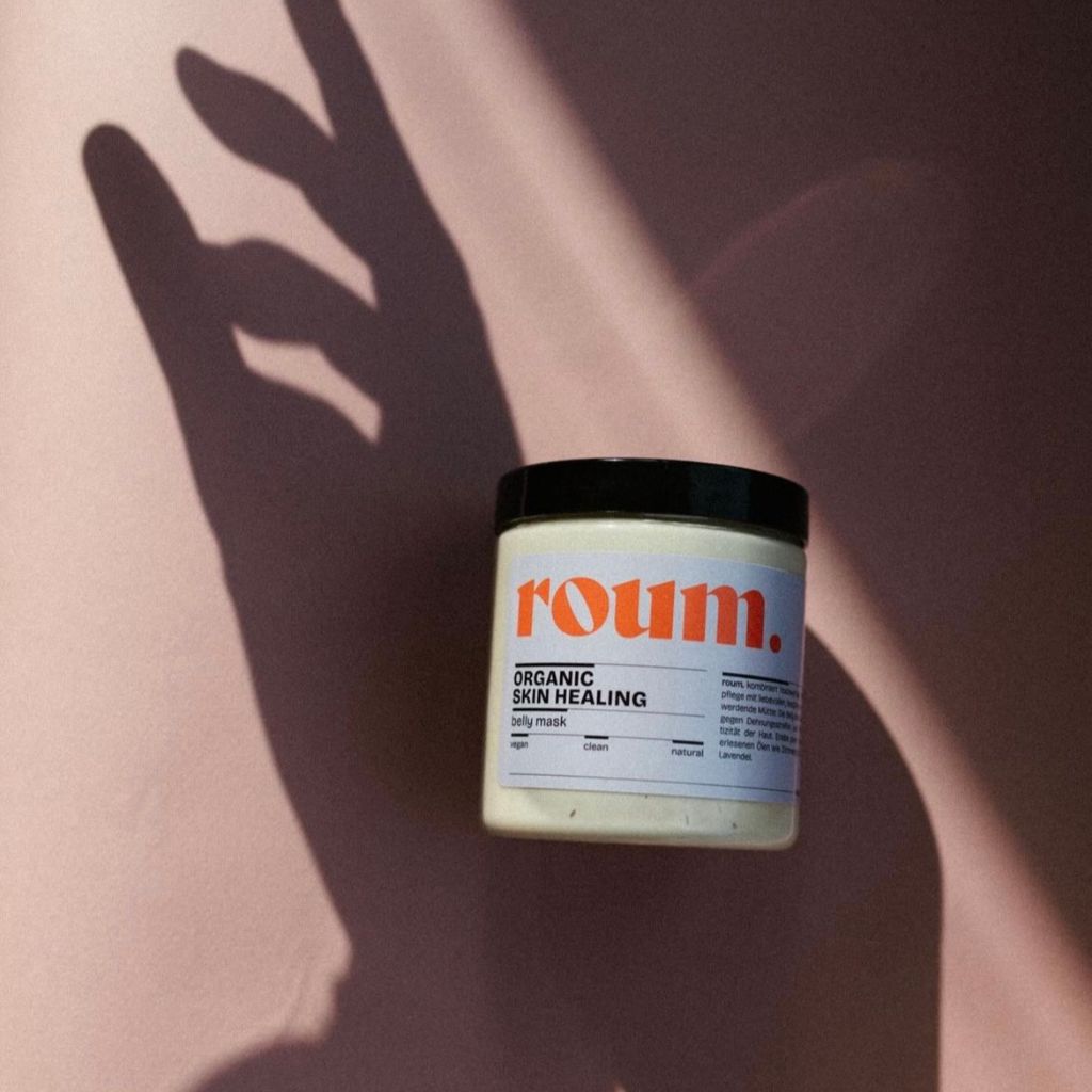 Pflegende Bauchmaske